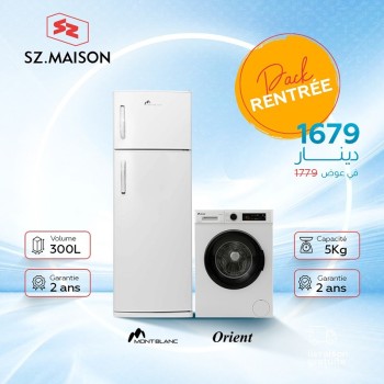 Réfrigérateur Montblanc 300L - Defrost - Gris