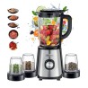 Blender KENWOOD BLM45-880SS 1000Watts Avec 3 Moulins - Silver