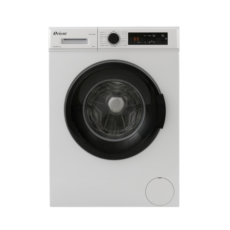 Machine à Laver Frontale Orient  5KG / 800 Trs/min - Blanc