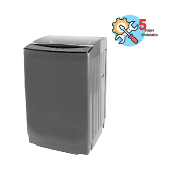 Machine à laver Automatique Orient  - 12KG -  Silver