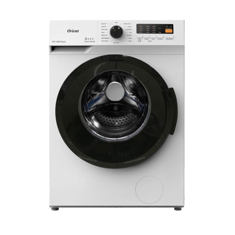 Machine à laver Automatique Frontale Orient - 7KG - Blanc