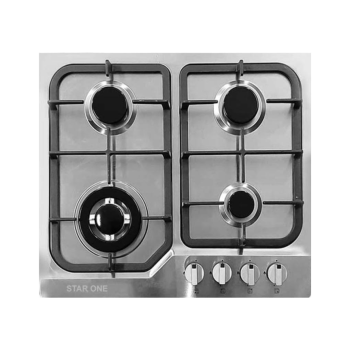 Plaque de cuisson encastrable StarOne - 4 Feux - Inox