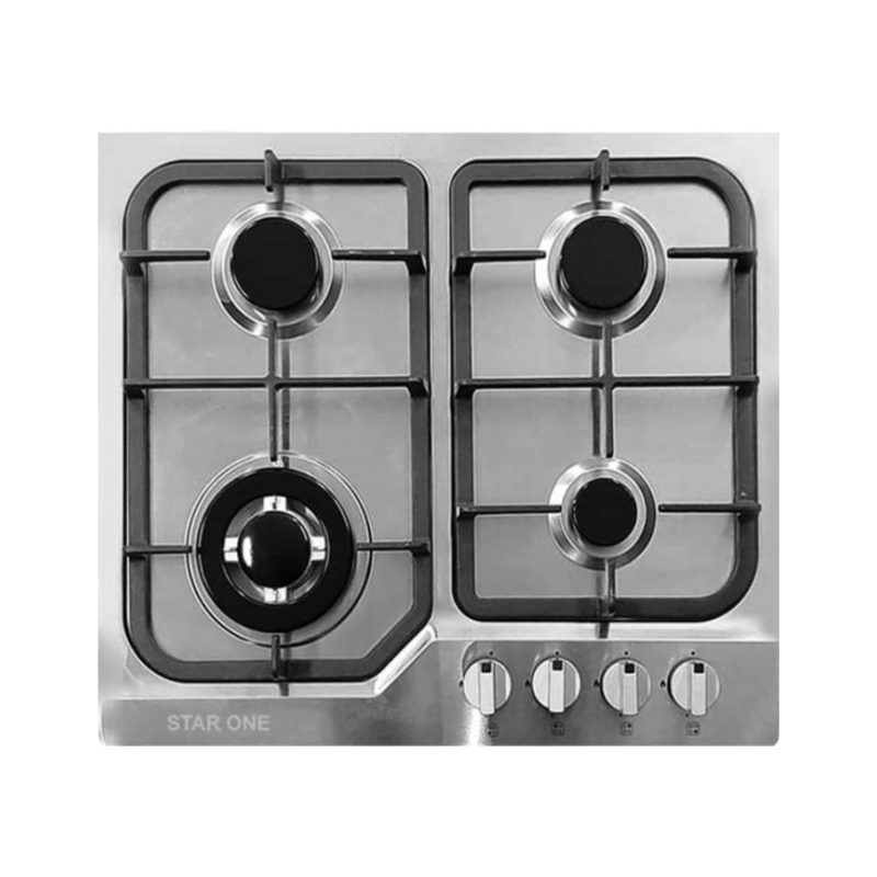 Plaque de cuisson encastrable StarOne - 4 Feux - Inox