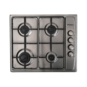 Plaque de cuisson Encastrable BIOLUX - 4 FEUX - 60CM - INOX