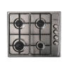 Plaque de cuisson Encastrable BIOLUX - 4 FEUX - 60CM - INOX