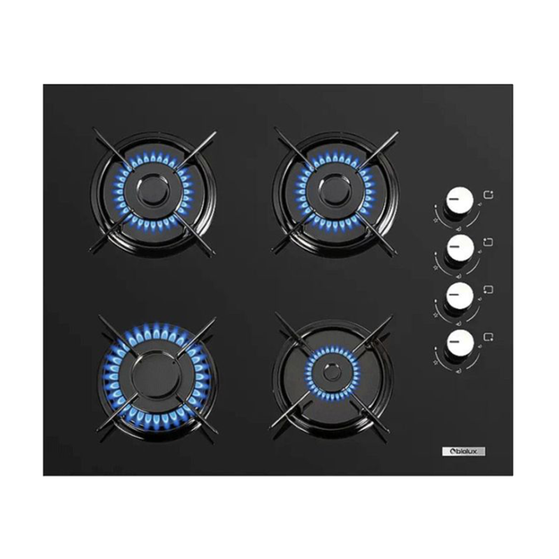 Plaque de cuisson Encastrable BIOLUX  4 FEUX - 60CM - NOIR