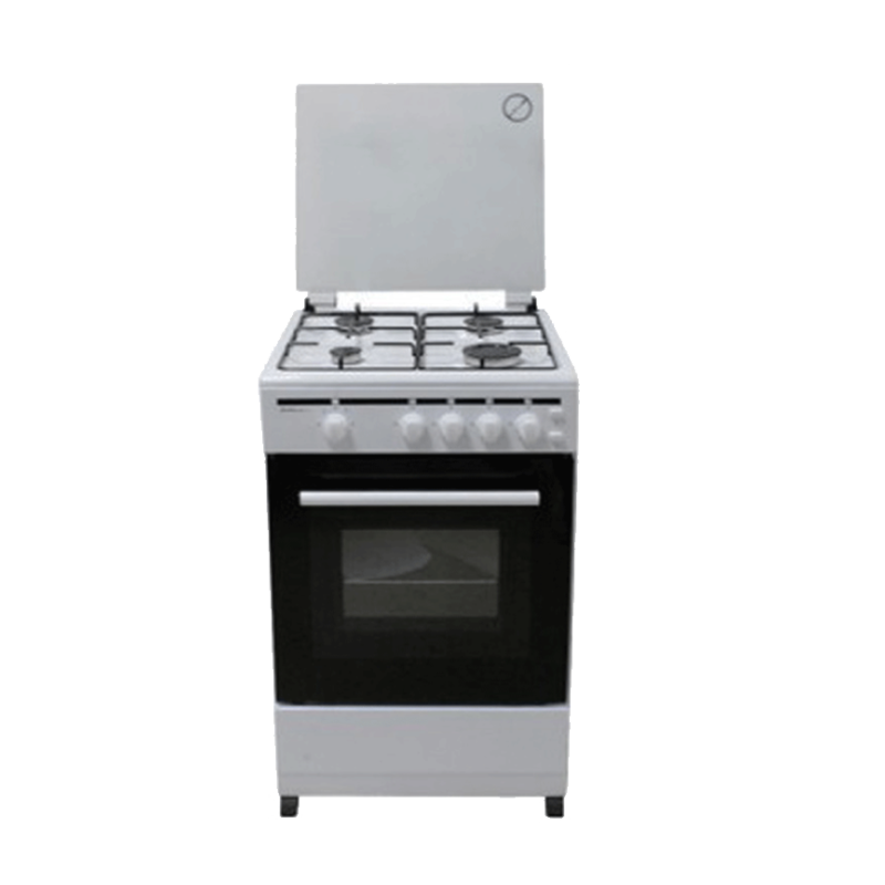 Cuisinière à gaz 4 FEUX SOTACER | SF 504WI - 50 cm - Blanc
